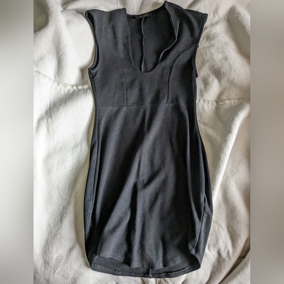 Sexy Black Mini Dress - Picture 2 of 4